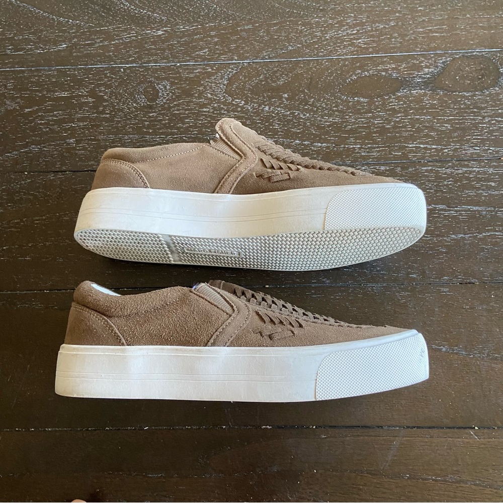 Marc Fisher Woven Suede Dexie 2 Slip on Platform‎ Sneakers 7.5 - Picture 2 of 12